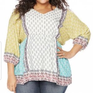 Motherhood maternity boho top size XL